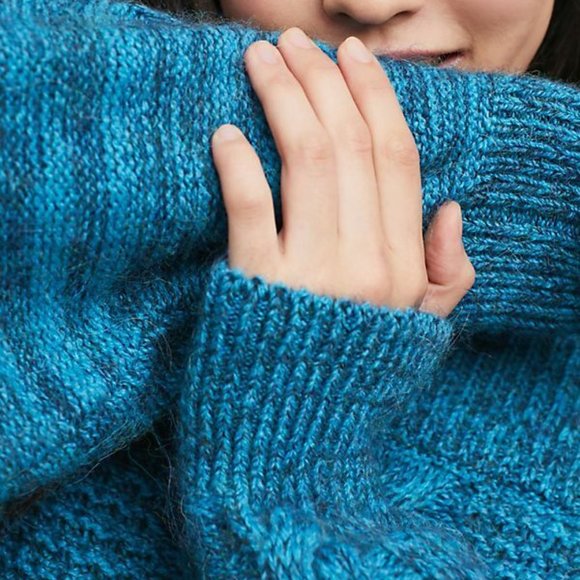 Anthropologie Sleeping On Snow Off-The-Shoulder Cable Knit Sweater (size XS) - Picture 12 of 15